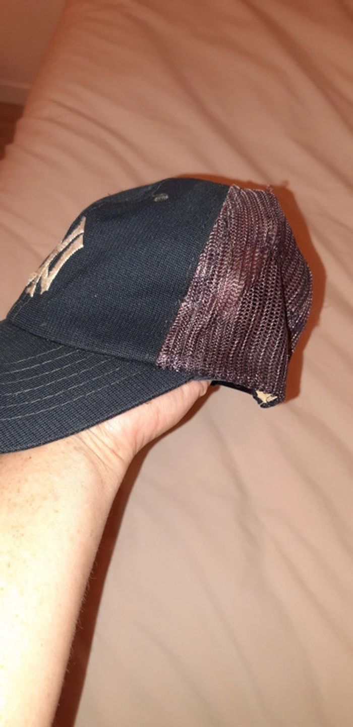 Casquette bleu et bordeau T10/14A - photo numéro 3