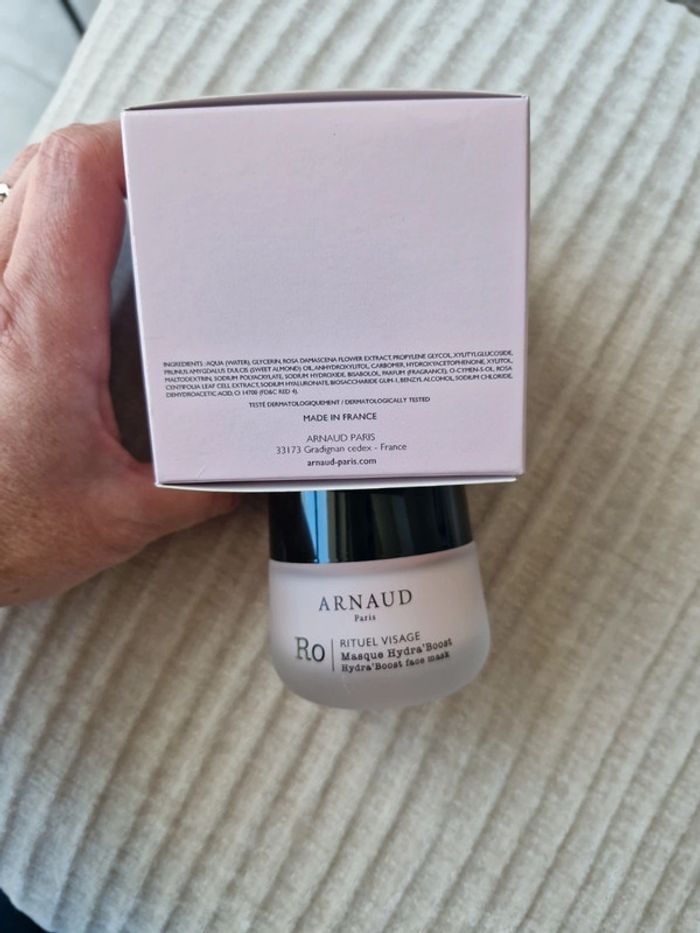 Arnaud masque hydra boost à l’eau de rose - photo numéro 4