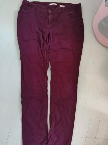 Pantalon violet foncé