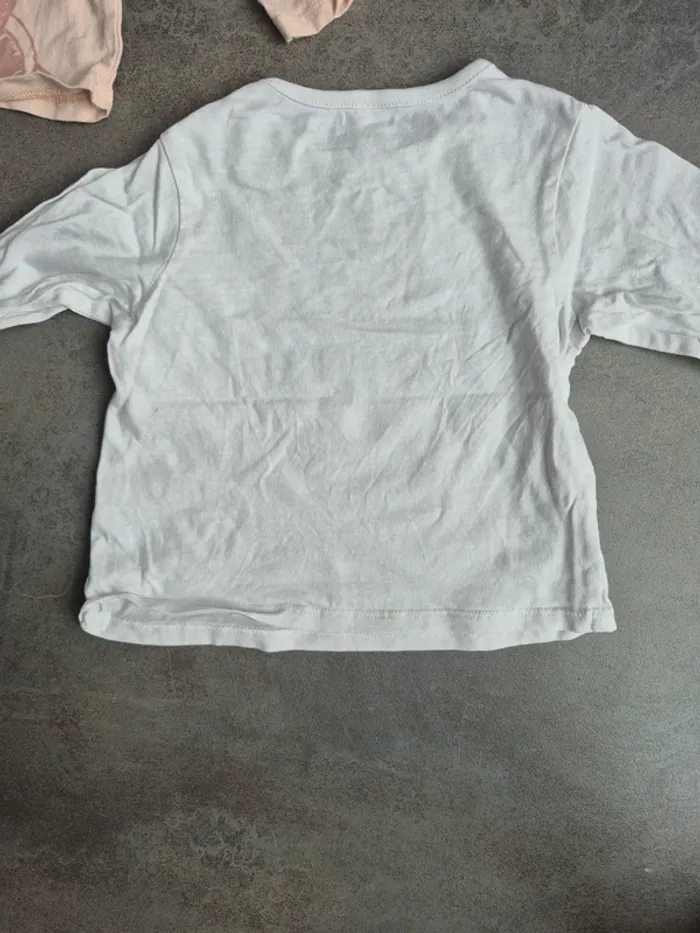 Lot de hauts manches longues 18 mois fille - photo numéro 8