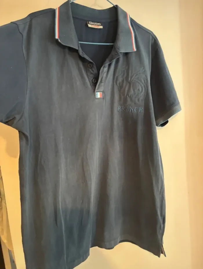 Polo France bleu Kappa XL 🇫🇷 - photo numéro 3