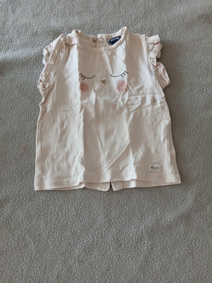 Lot tee-shirt été 12 mois - photo numéro 5