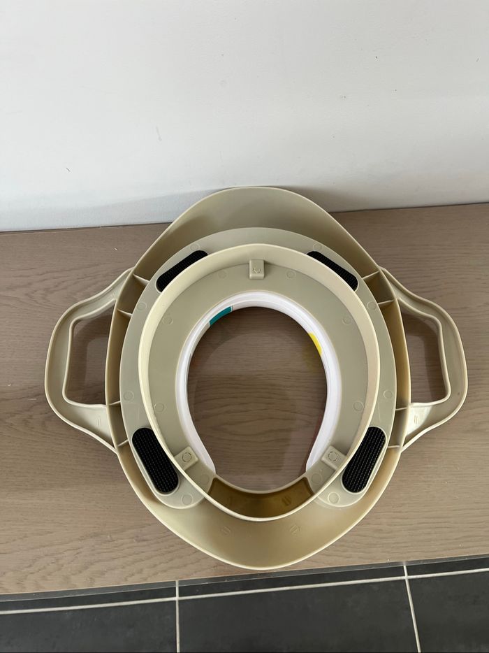 Réducteur de toilette badabulle avec poignées - photo numéro 3