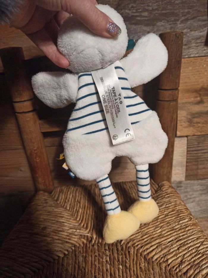 Doudou canard tape à l'oeil tbe - photo numéro 5