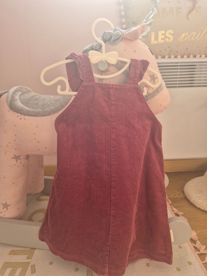 Robe velours côtelé petit béguin 4ans 104cm - photo numéro 2