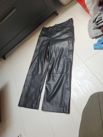 Zara 10 ans cuir pantalon