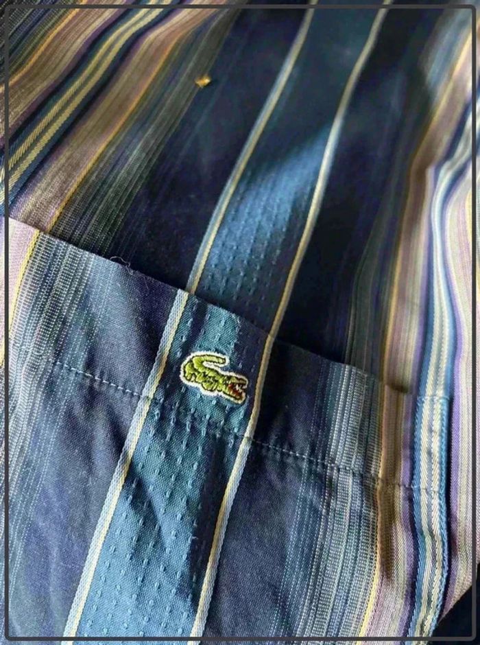Chemise  lacoste vintage  taille 42 - photo numéro 5