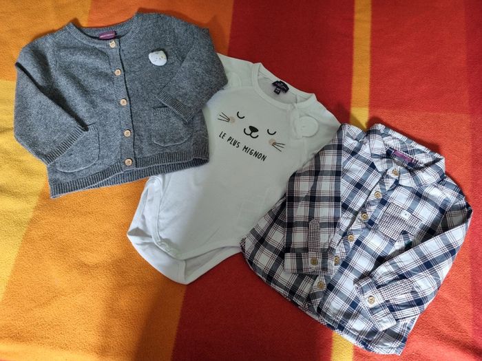 Ensemble 3 vêtements