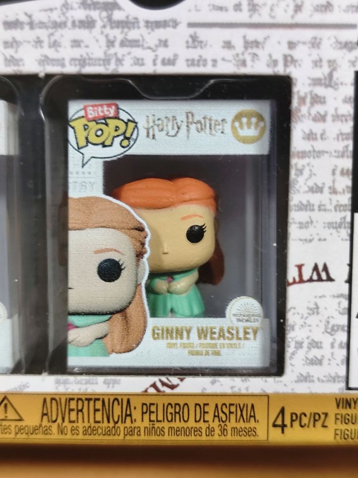 Boîte 4 Bitty Pop! Harry Potter - Hermione Granger, Viktor Krum, Ginny Weasley + Mystère ! - photo numéro 4