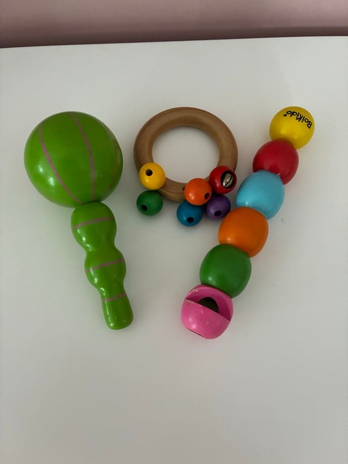 Jouets musicaux en bois