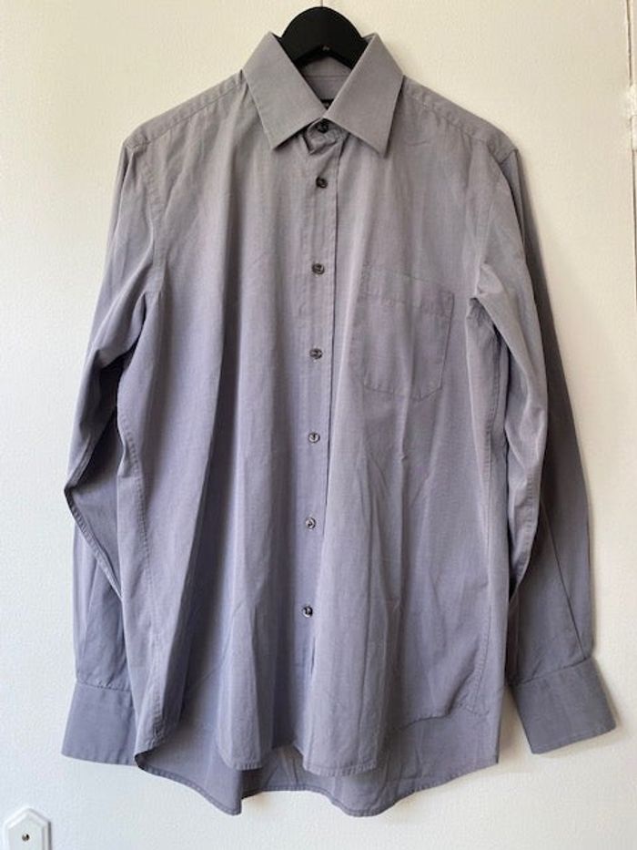 Chemise slim fit stretch manches longues