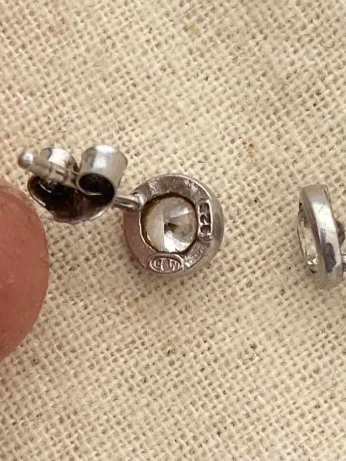 Paire boucle d’oreille argent - photo numéro 3