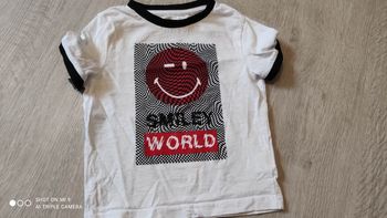 Tee shirt smiley