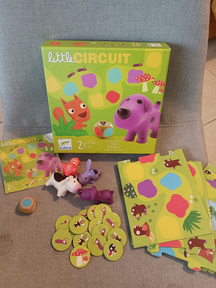 Jeu éducatif Little circuit de djeco