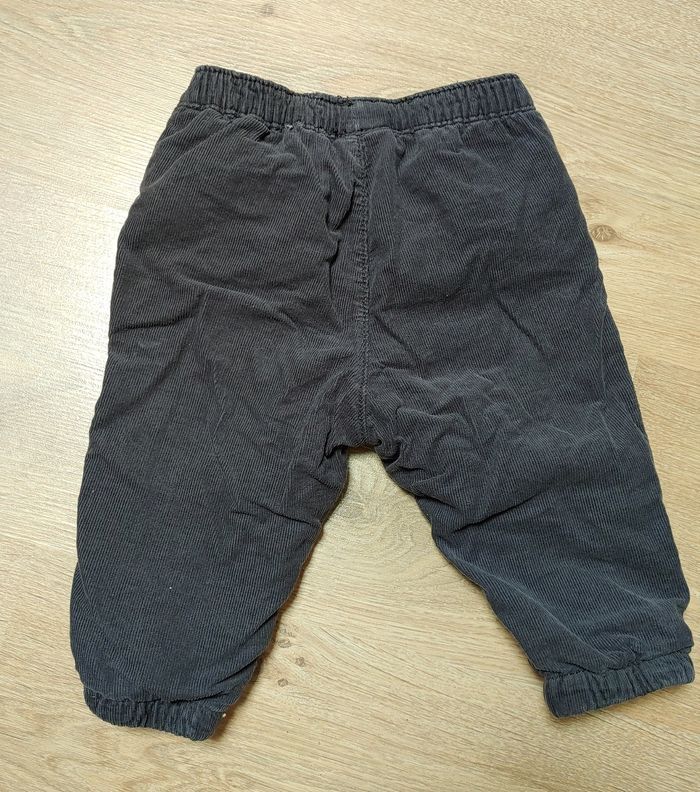 Pantalon velours 9 mois - photo numéro 2