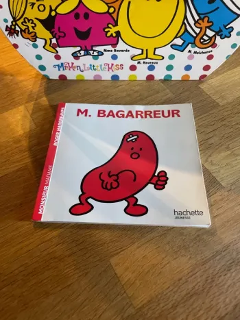 Livre Monsieur Madame Mr Mme Mr Bagarreur