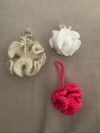 Lot de 3 fleurs de douche