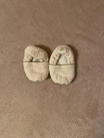 Chausson ballerine rose 10 cm