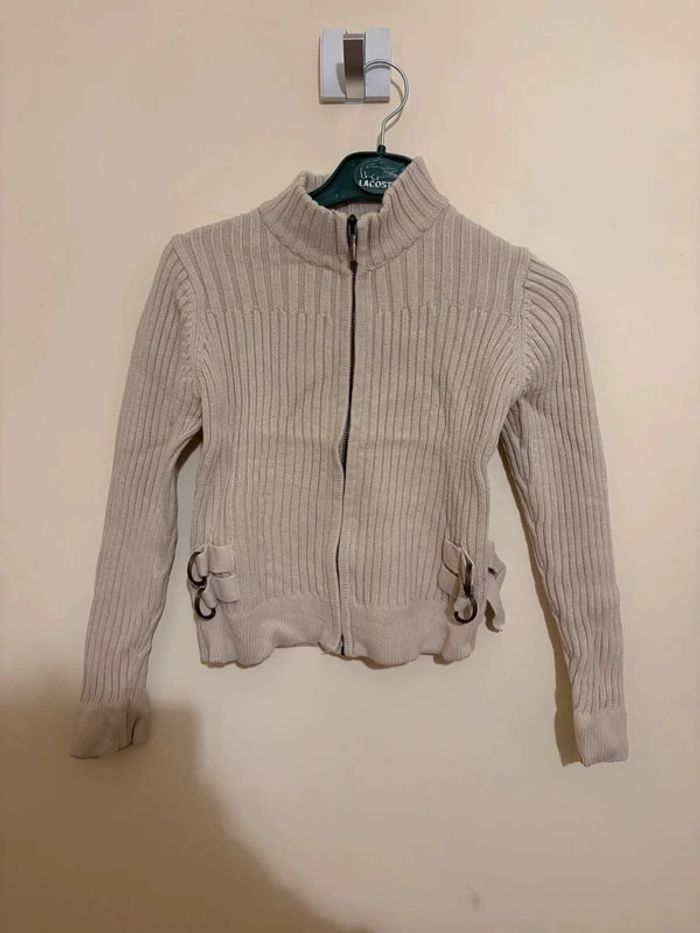 🤍 Gilet beige Okaidi Taille 10 ans 🤍