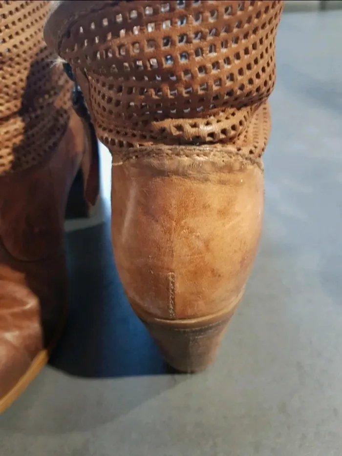 Bottines en cuir - photo numéro 3