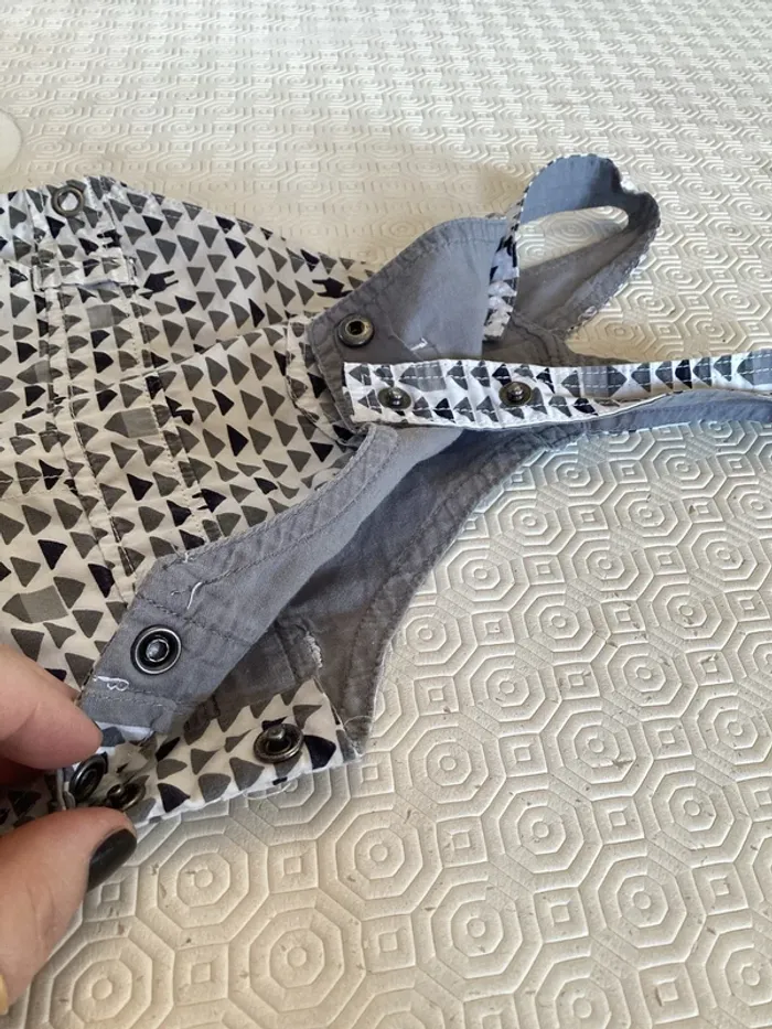 Salopette-short Orchestra - 18 mois - photo numéro 3