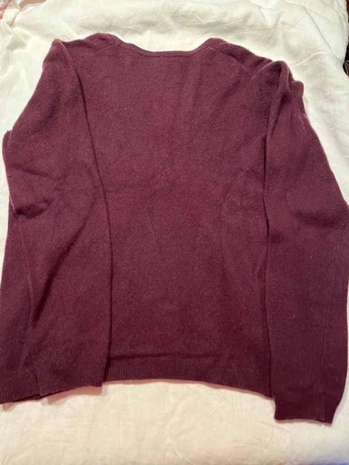 Pull Benetton Mauve taille 10 ans - photo numéro 2