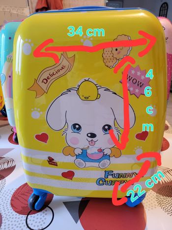 Valise enfant chien
