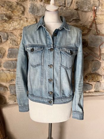 Veste en jean avec broderie the Kooples XS 