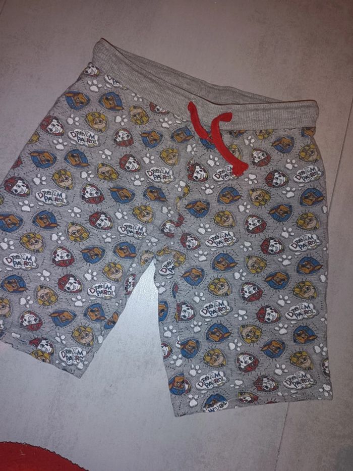 Short pat patrouille 10 ans