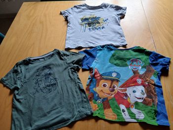Lot de 3 tee shirt 5 ans tbe