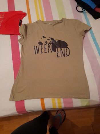 Tee shirt manches courtes femme