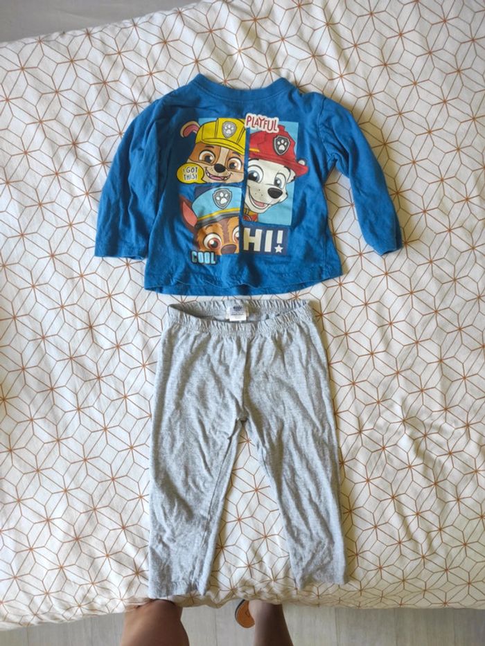 Pyjama 2 pièces 2-3 ans Pat patrouille