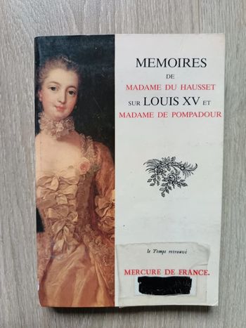 RARE Mémoires sur Louis XV et Madame de Pompadour