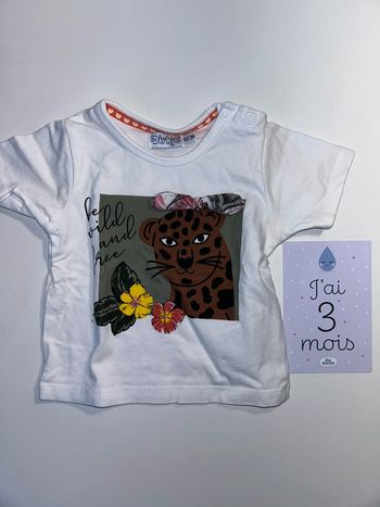 Tee shirt 3 mois