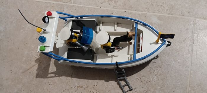Playmobil bateau douane et police - photo numéro 2