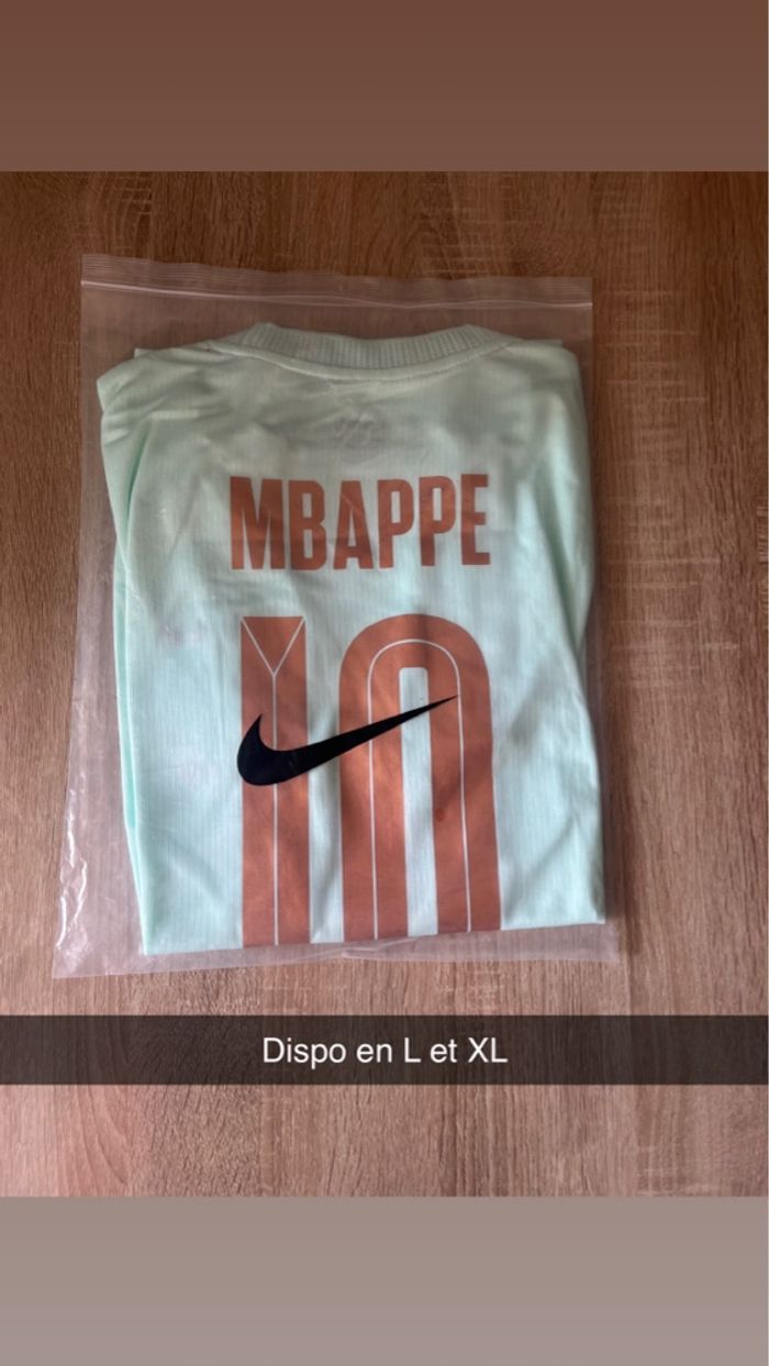 Maillot France extérieur 2026 Mbappé taille L