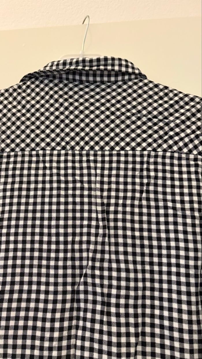 Chemise à manches longues Vichy femme L - photo numéro 6