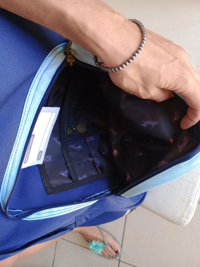 Sac à dos liberty bleu marine chipie c47 - photo numéro 6