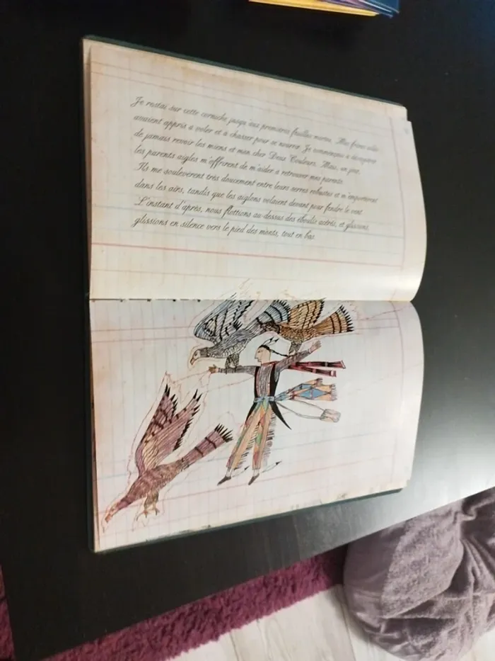Livre thomas aigle bleu - photo numéro 4