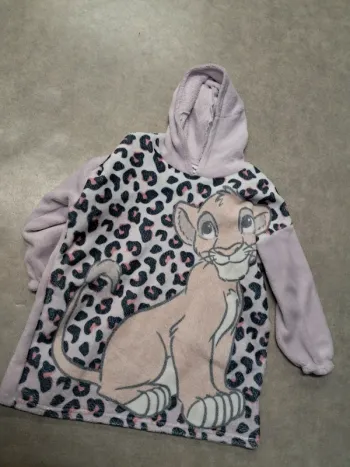 chemise de nuit cape de bain fille 3/5 ans disney