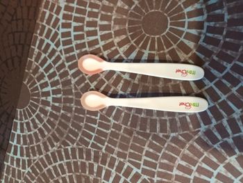 Lot de 2 cuillères enfant mini chef
