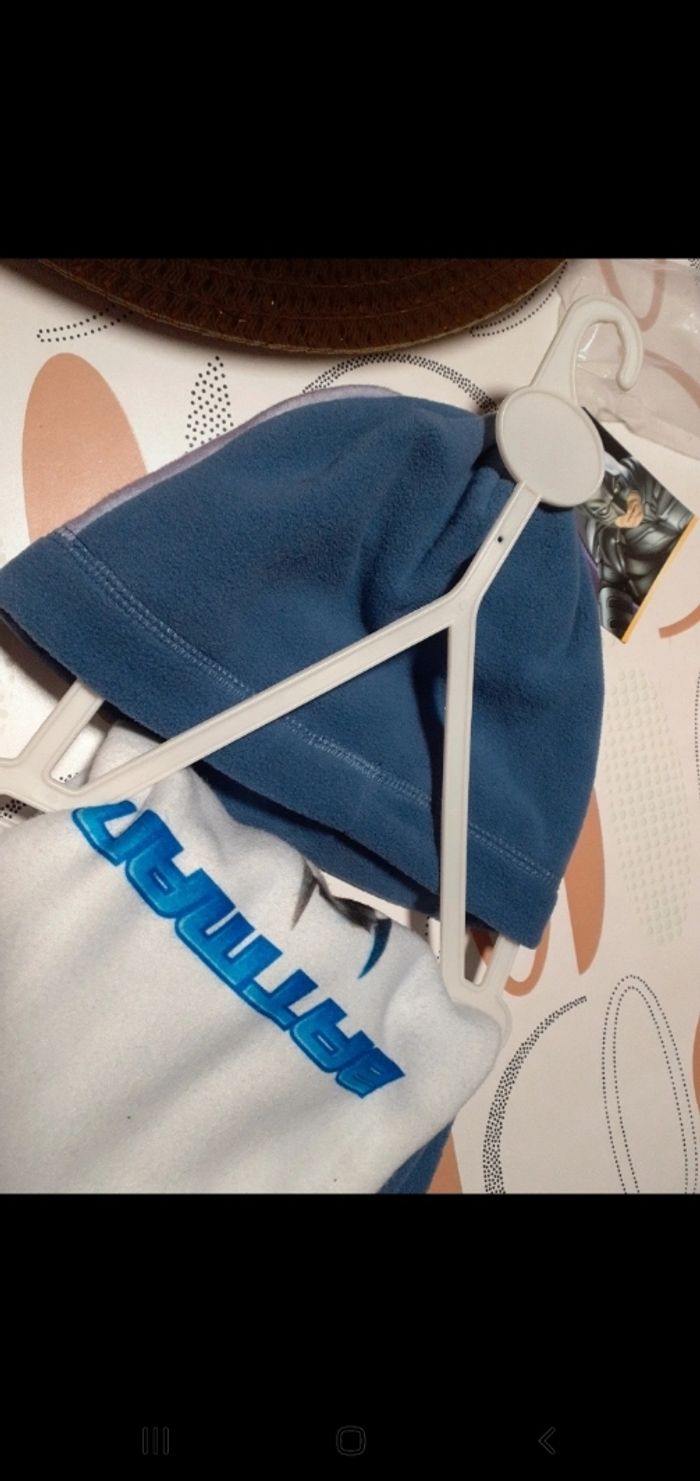 Ensemble bonnet et écharpe garçon batman t unique - photo numéro 6