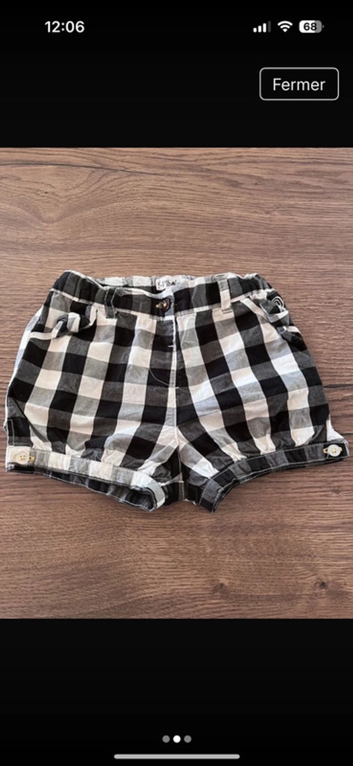 Short à carreaux - photo numéro 2