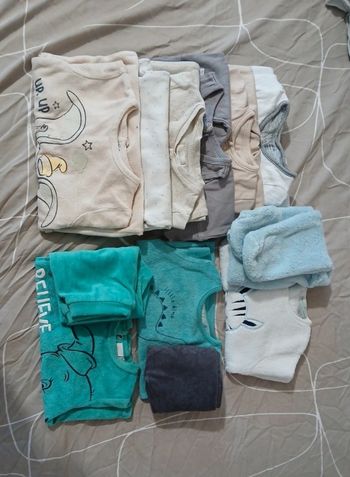 Lot vetement automne hiver garçon 6mois