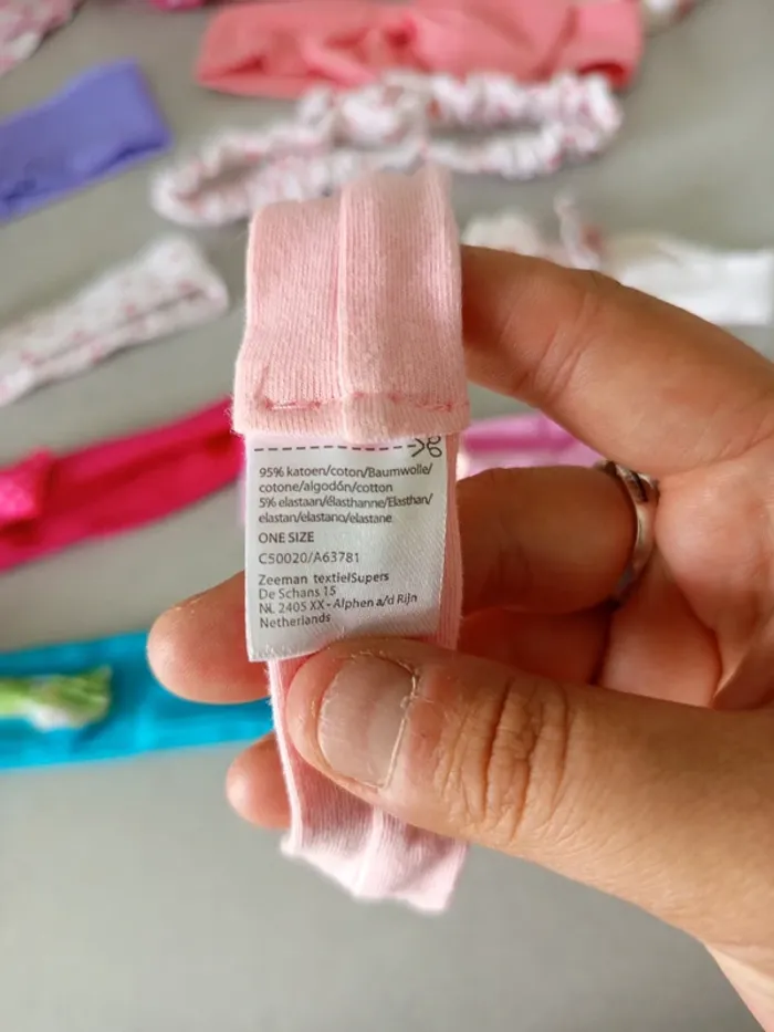 Lot bandeaux pour cheveux enfant fille w - photo numéro 2