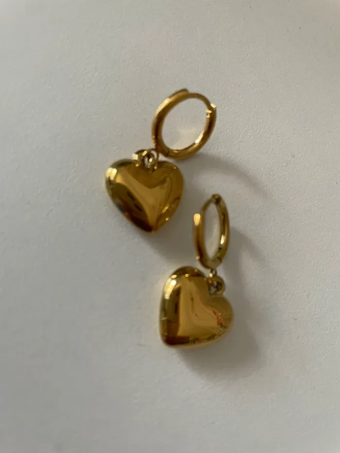 Boucle d’oreille en acier inoxydable Du groupe Maxmara intrend sans logo - photo numéro 4