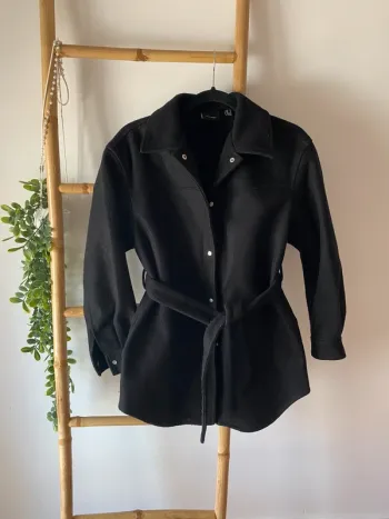 Manteau à ceinture