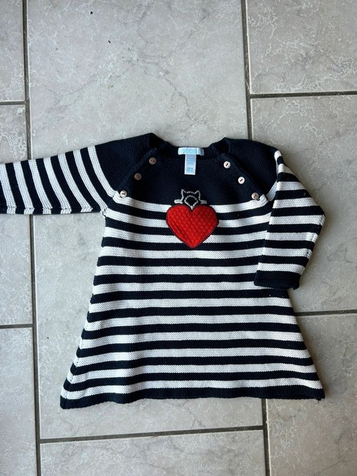 Robe marinière 6 mois