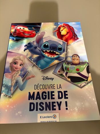 Livre cartes Disney Leclerc