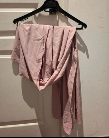 Foulard vieux rose
